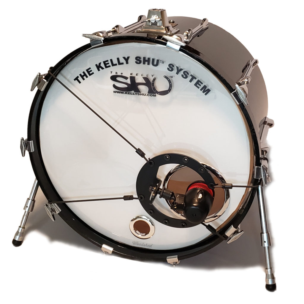 Onleesbaar metriek Mijnwerker The Kelly SHU™ Microphone Shock-mount System: Kick and Tom Drums